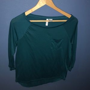 H&M 3/4 Sleeve Top
